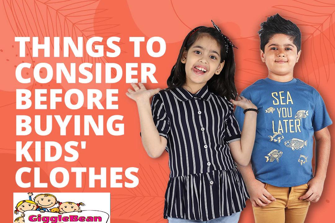 Things to Consider Before Buying Kids Clothes