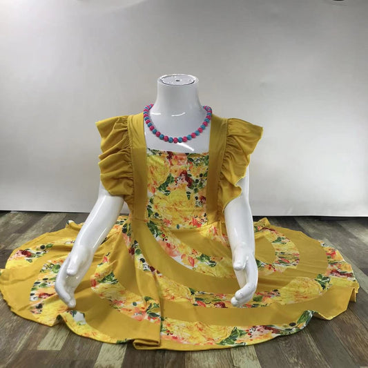 Yellow Princess Twirl Dress