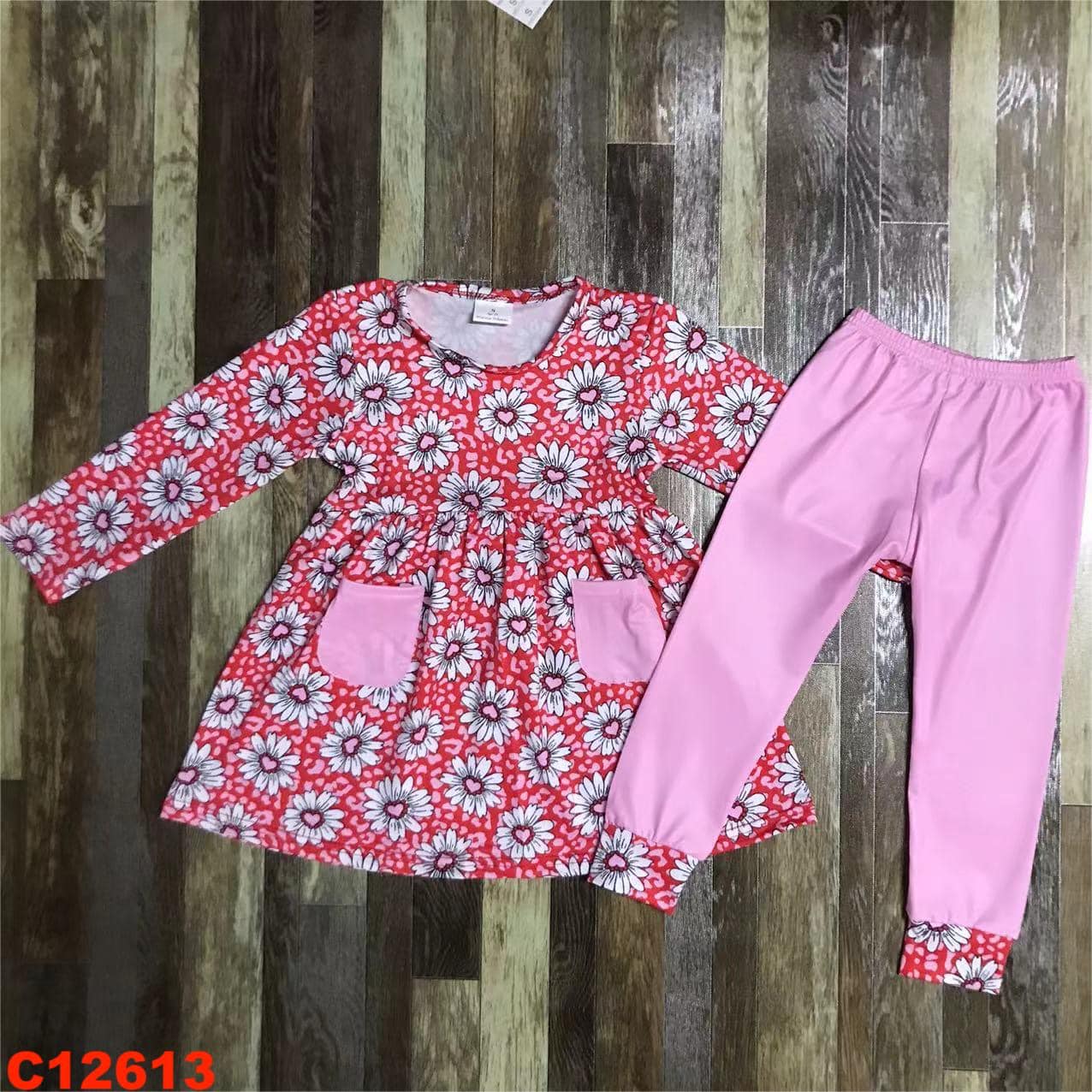 Fall Daisy Pant Set