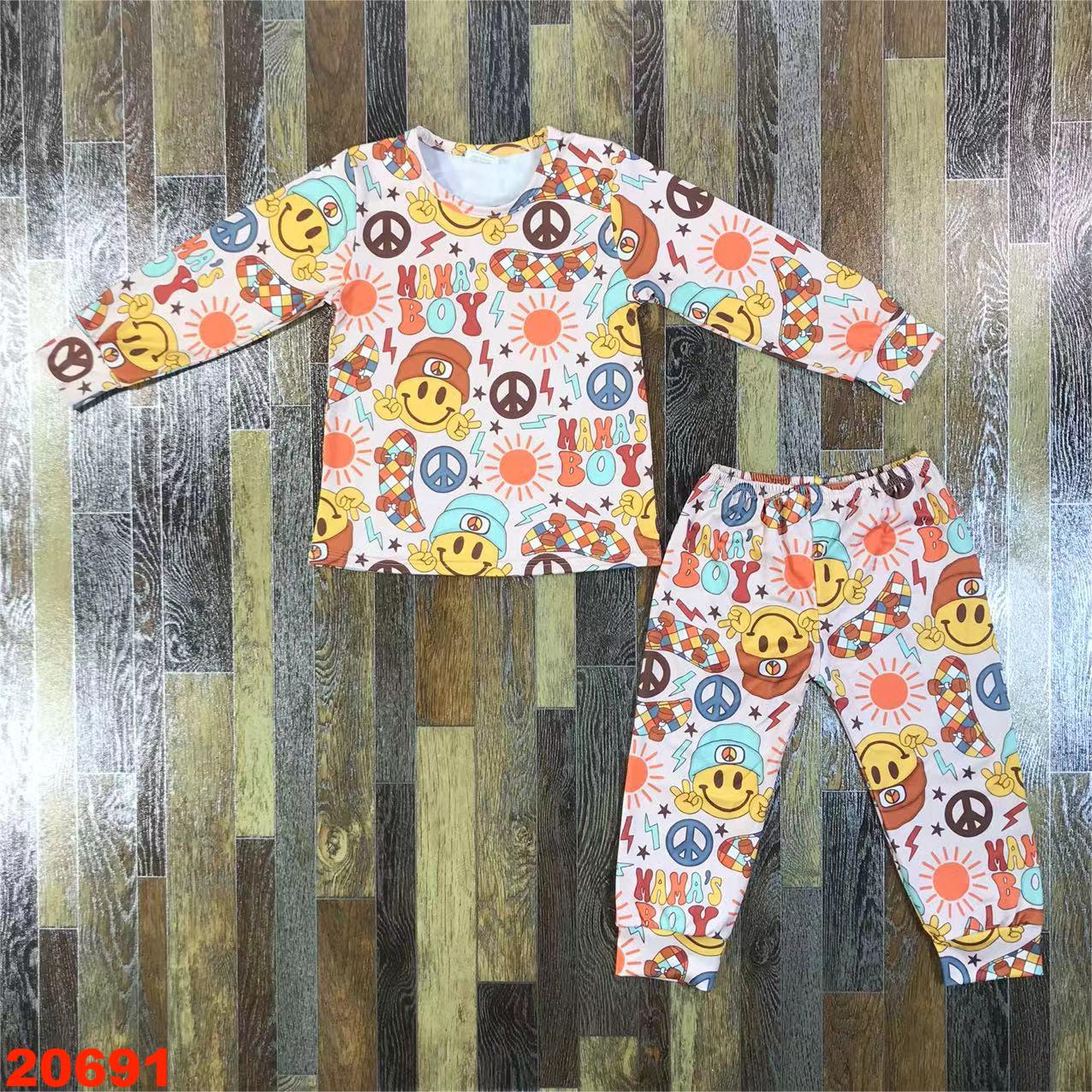Mama's Boy Boys Lounge Outfit